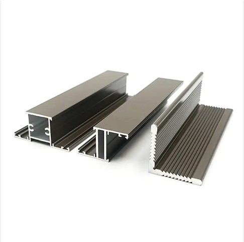 South Africa Market Powder Coating Bronze Aluminium Profile For Windows And Doors