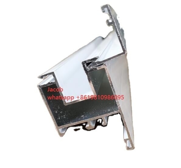 6063 Grade Anthracite Powder Coating Aluminium Profiles for Madagascar Windows and Doors
