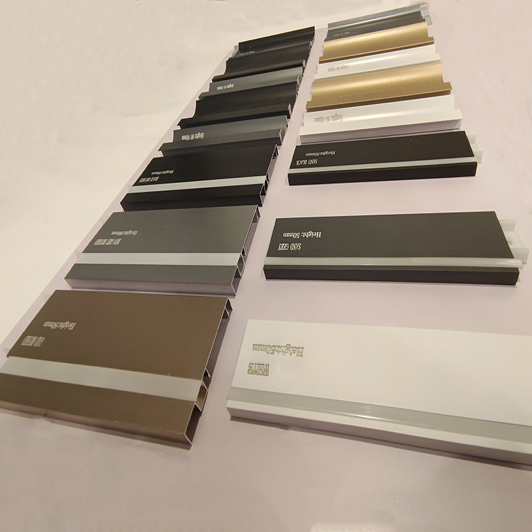 Custom 6063 T5 Aluminum Tile Trim Profile for Modern Decorative Ceramic Edge Corner