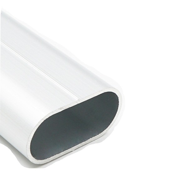 5.8-6.0M Length Shengxin Aluminum Alloy Oval Satin Anodizing Cabinet Wardrobe Thickened Clothing Hanging Rod