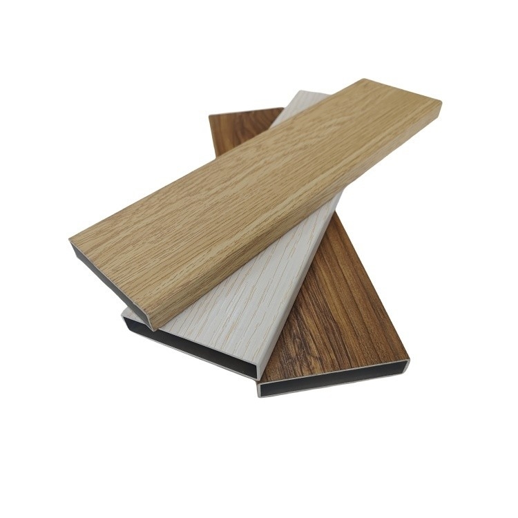 Wooden Grain Aluminium 3D Profile for Sliding Doors and Windows Customized Options
