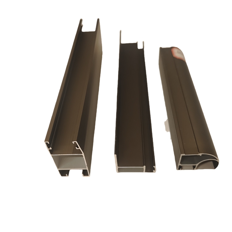 Custom Power Coating 6063 T5 Door And Window Aluminum Sections Profiles 5.8-6.0M Length