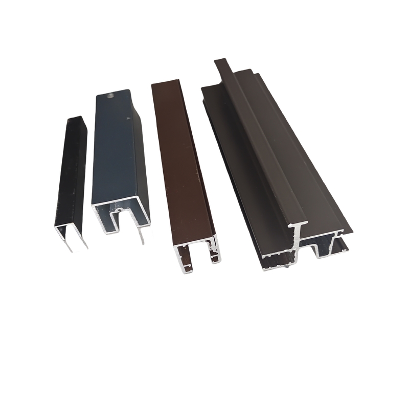 Tempered Glass Insulation Casement Window Profile for Decorations and Welding Service