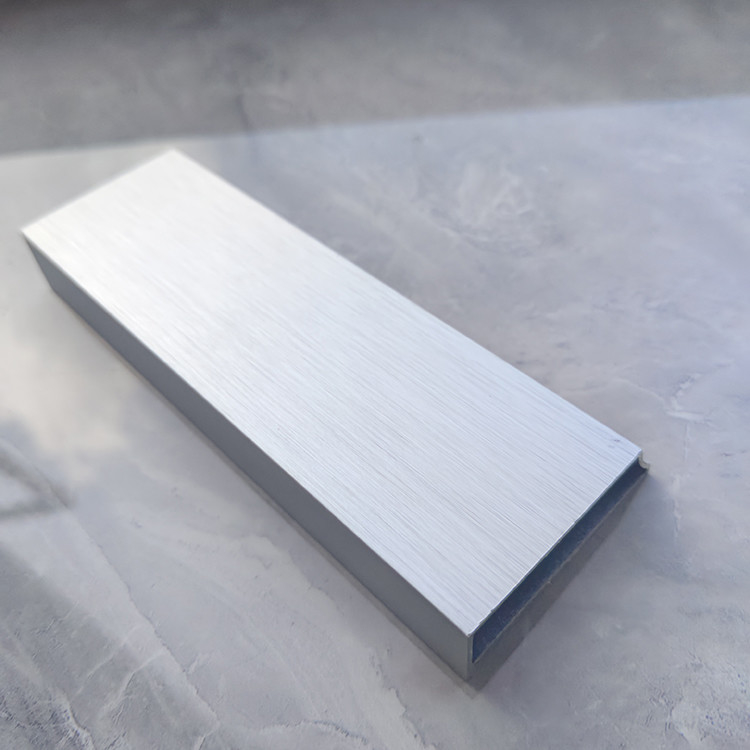 Aluminium Extrusion Profiles for Window and Sliding Door Custom Silver White Oxidation