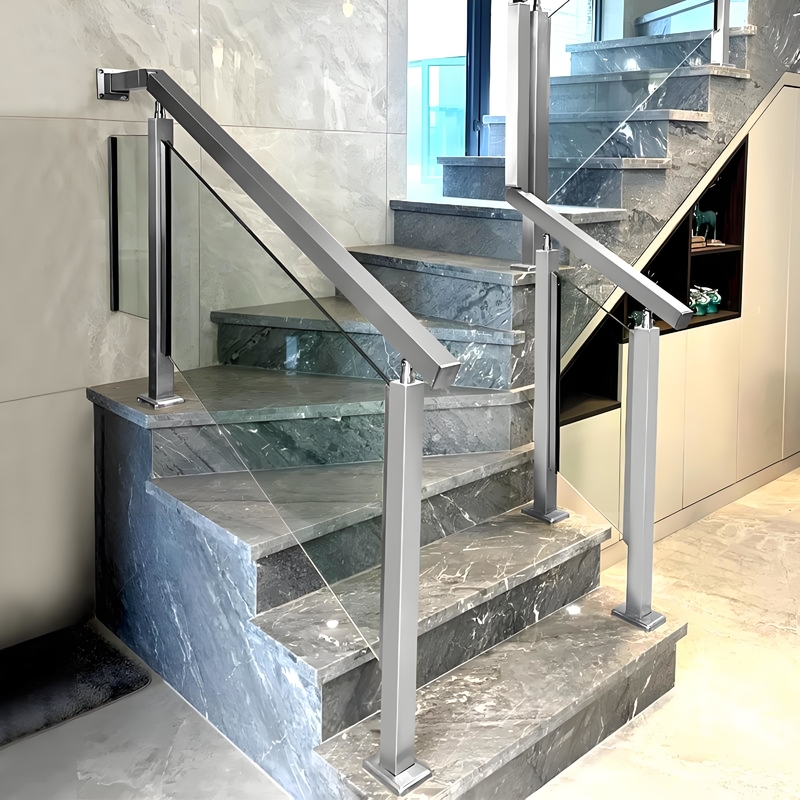 Custom Extrusion Aluminum Profiles for Stair Handrail Armrest Direct Production Sale
